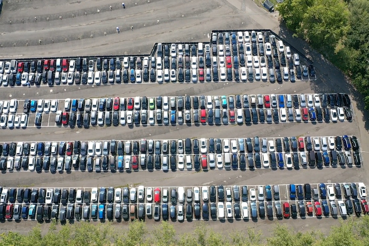 Parkfuch24 - Parken Flughafen Frankfurt - Vogelperspektive-hinten